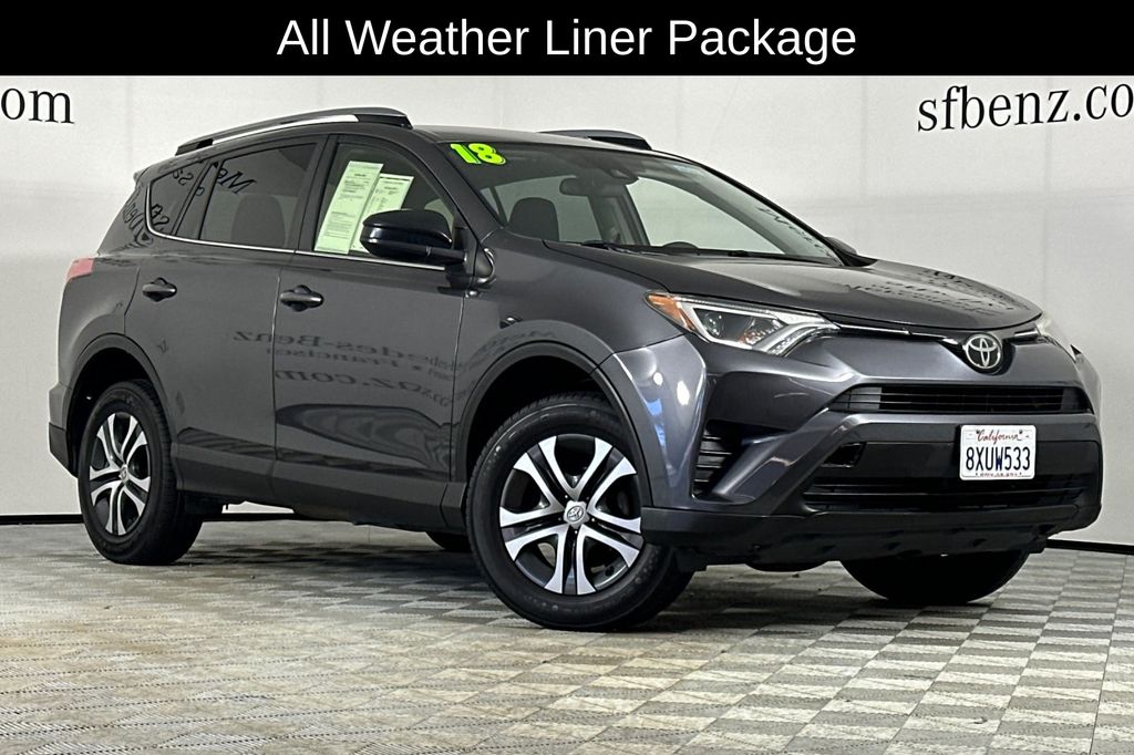 Used 2018 Toyota RAV4 LE with VIN JTMBFREVXJJ248882 for sale in South San Francisco, CA