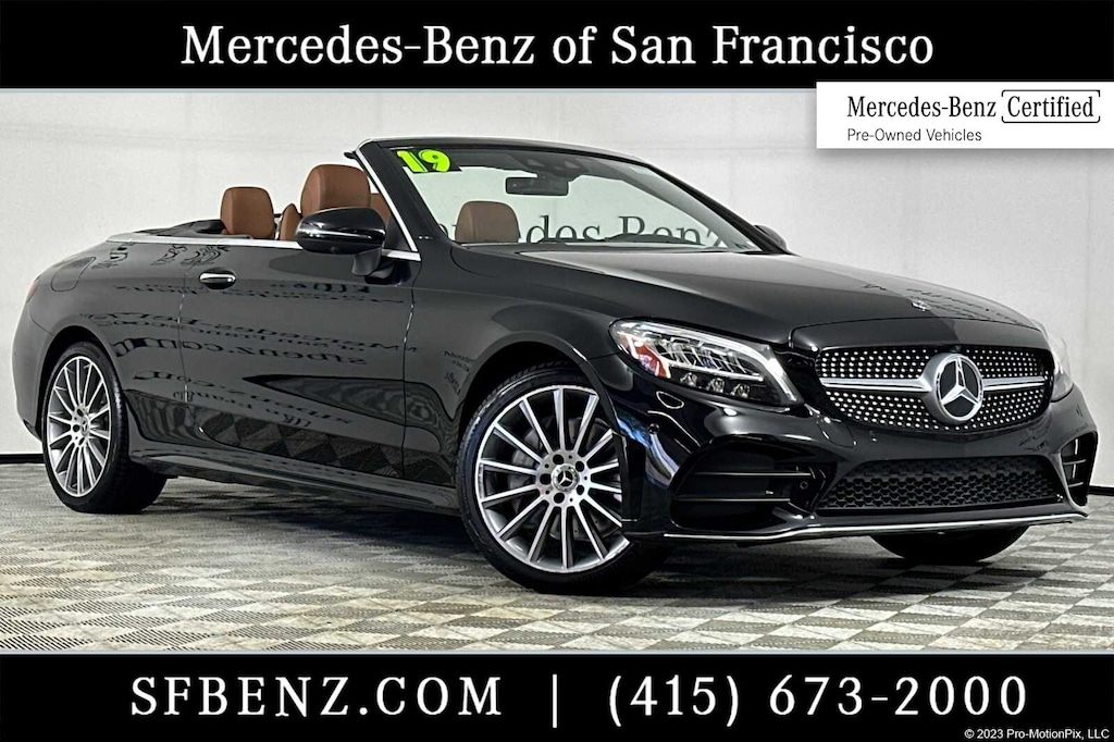Certified 2019 Mercedes-Benz C-Class C 300 2D Convertible 4matic Coupe