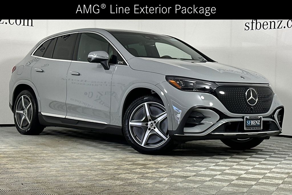 Certified 2026 Mercedes-Benz EQE SUV Base with VIN 4JGGM2BB8TA069686 for sale in South San Francisco, CA
