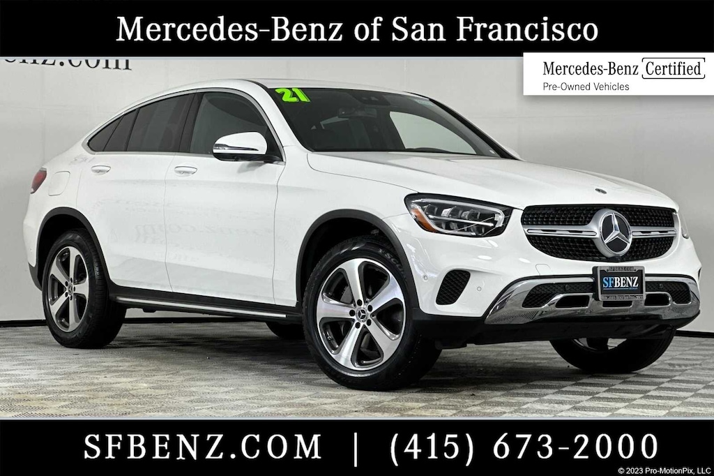 Certified 2021 Mercedes-Benz GLC GLC 300 Coupe 4D Sport Utility 4matic SUV