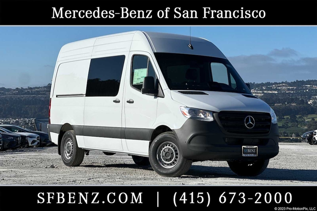 New 2025 Mercedes-Benz Sprinter 2500 Standard Roof 4-Cyl Diesel HO Van Crew Van