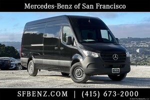 Featured New 2025 Mercedes-Benz Sprinter 2500 High Roof 4-Cyl Diesel HO Van Crew Van for Sale in San Francisco
