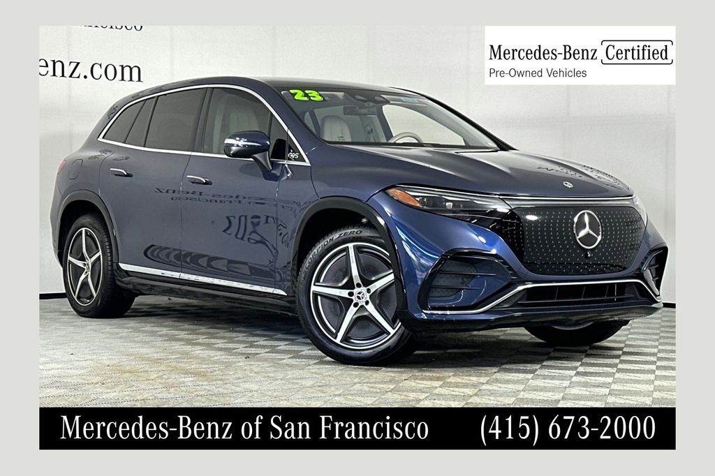 Certified 2023 Mercedes-Benz EQS SUV Base with VIN 4JGDM2EB4PA005357 for sale in South San Francisco, CA