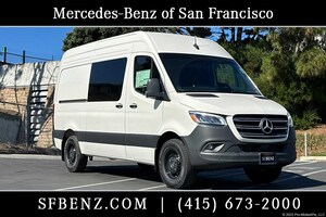 Featured New 2025 Mercedes-Benz Sprinter 2500 Standard Roof 4-Cyl Diesel HO Van Cargo Van for Sale in San Francisco