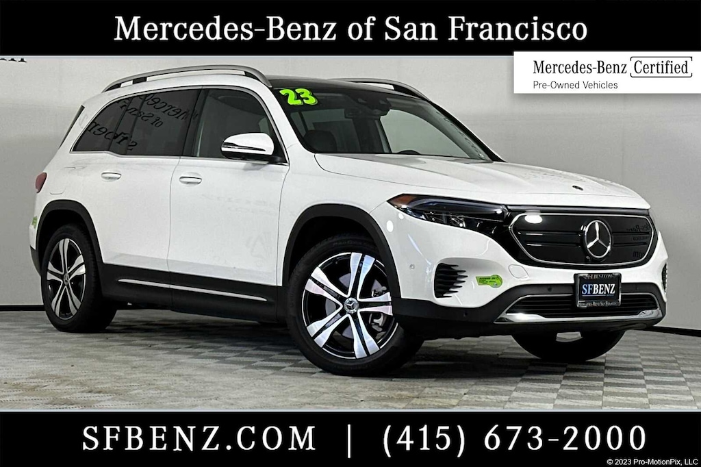 Certified 2023 Mercedes-Benz EQB 350 4D Sport Utility 4matic SUV