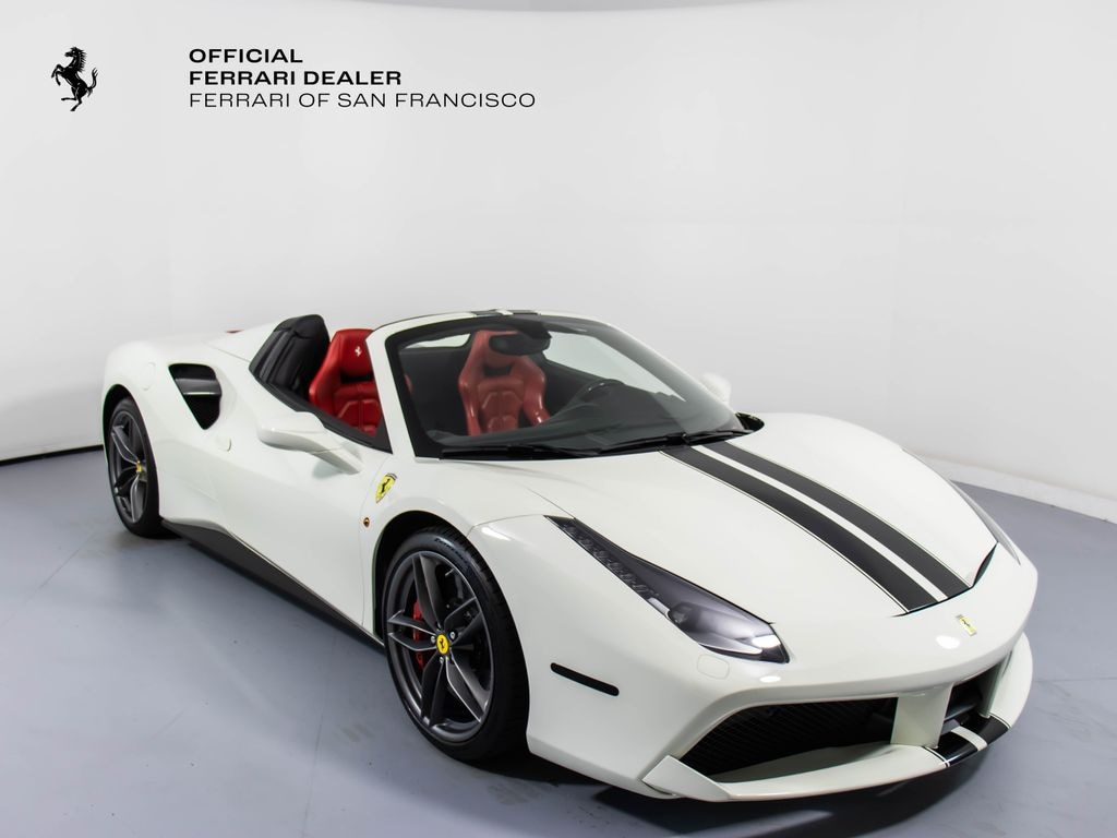 Certified 2017 Ferrari 488 Spider Convertible