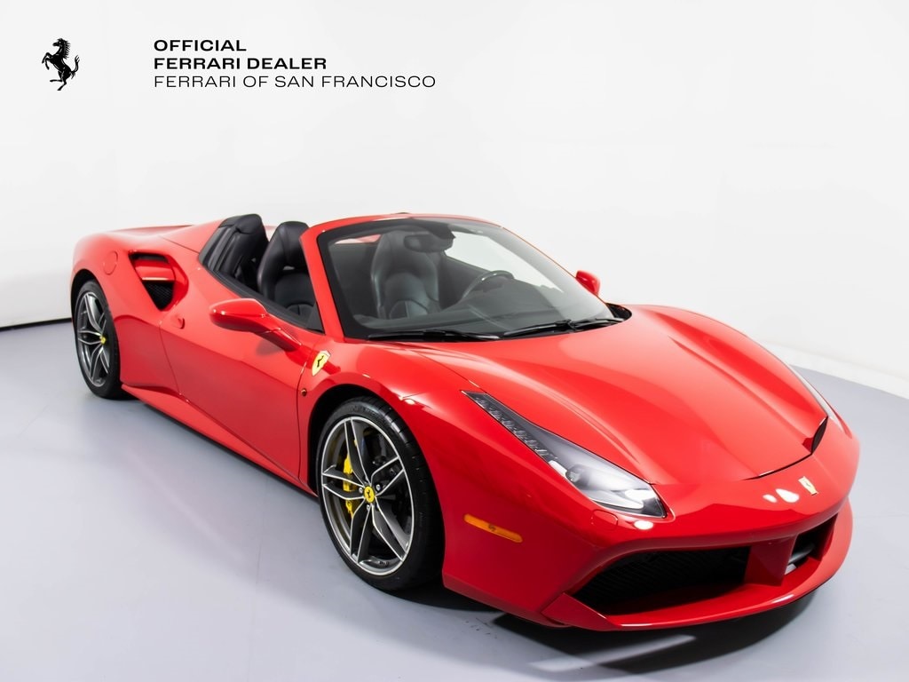 Certified 2018 Ferrari 488 Spider  Convertible