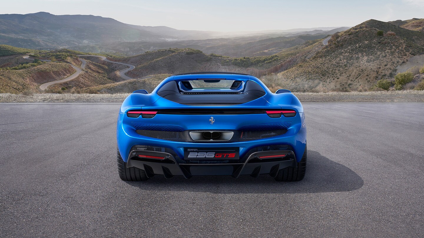 Ferrari 296 GTB Back