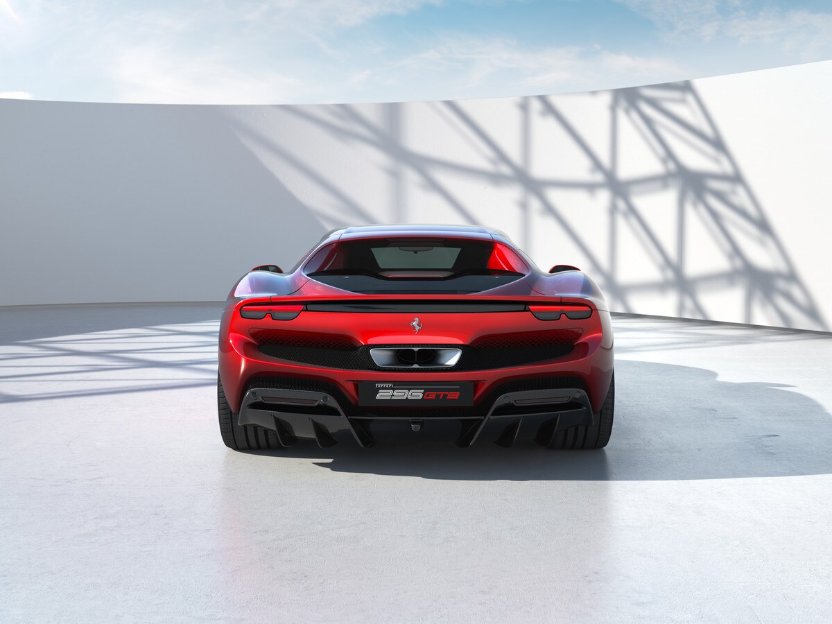 Ferrari 296 GTB Back