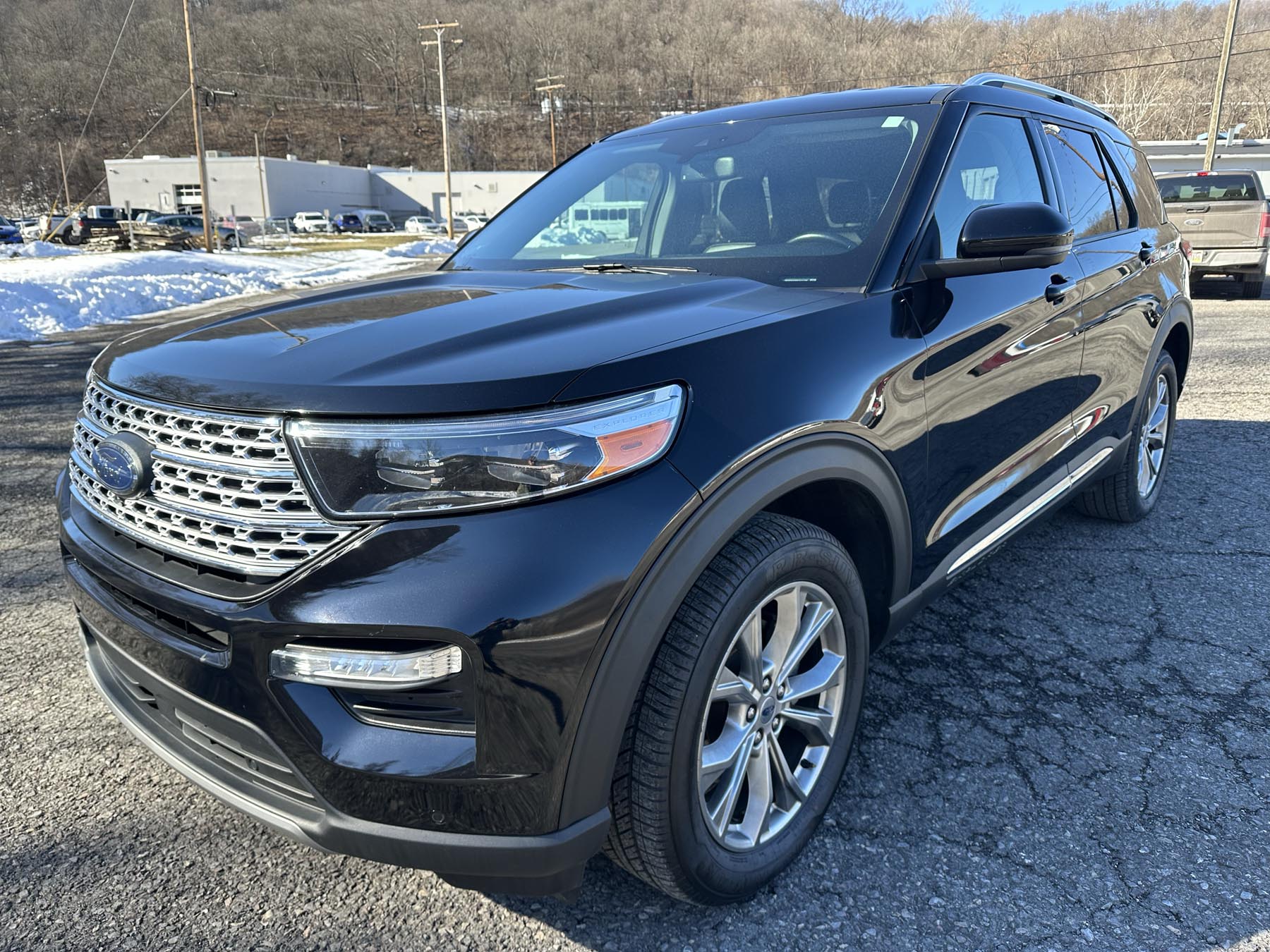 Used 2022 Ford Explorer Limited with VIN 1FMSK8FH9NGA31756 for sale in Corriganville, MD