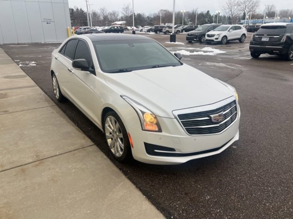 Used 2017 CADILLAC ATS Luxury AWD Car