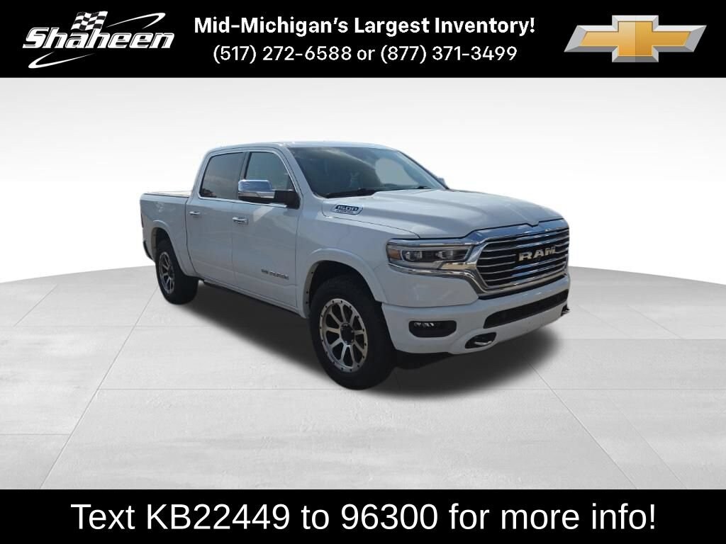 Used 2022 Ram 1500 Limited Longhorn Crew Cab 4x4 57 Box Truck Crew Cab