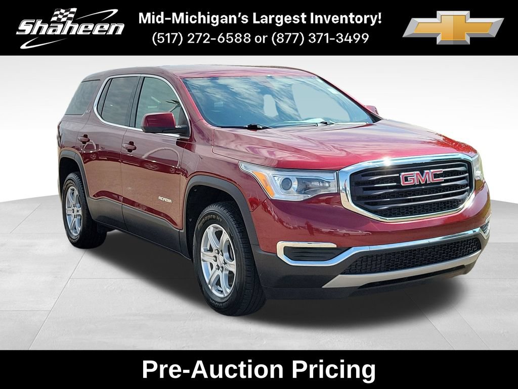 Used 2017 GMC Acadia SLE-1 with VIN 1GKKNKLAXHZ154821 for sale in Lansing, MI