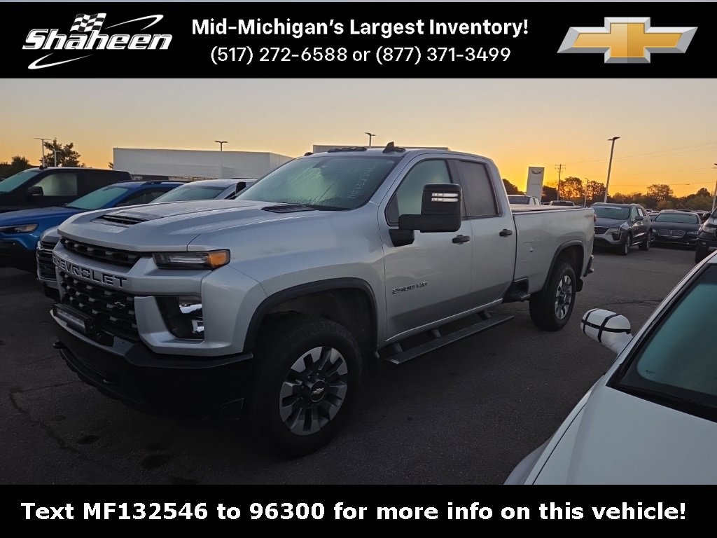 Used 2021 Chevrolet Silverado 2500 HD Custom Truck Double Cab