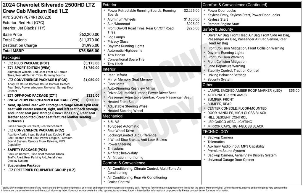 2024 Chevrolet Silverado 2500HD LTZ - Photo 11