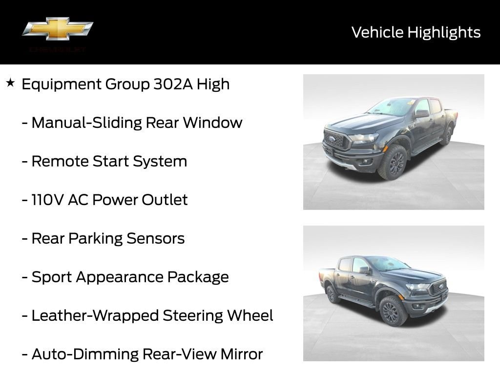 Used 2023 Ford Ranger XLT Truck SuperCrew