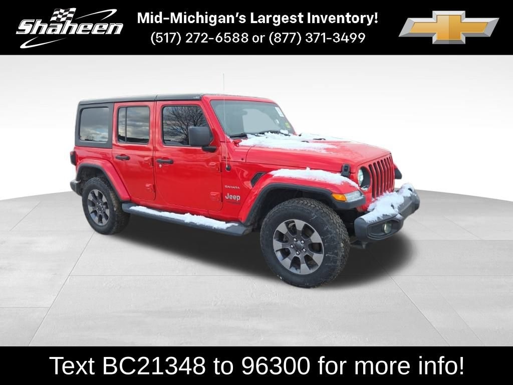 Used 2020 Jeep Wrangler Unlimited Sahara SUV