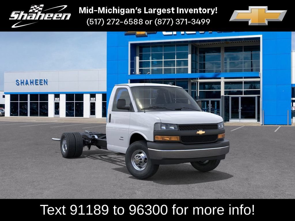 New 2025 Chevrolet Express Cutaway 3500 1WT Cutaway Van