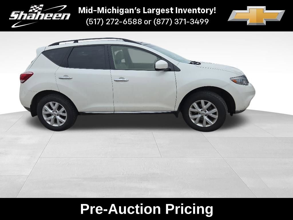 Used 2013 Nissan Murano SL with VIN JN8AZ1MW8DW318020 for sale in Lansing, MI