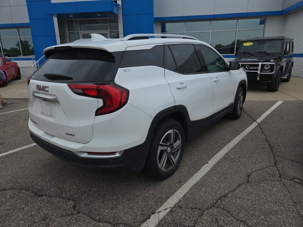 Used 2020 GMC Terrain SLT with VIN 3GKALVEV7LL192266 for sale in Lansing, MI