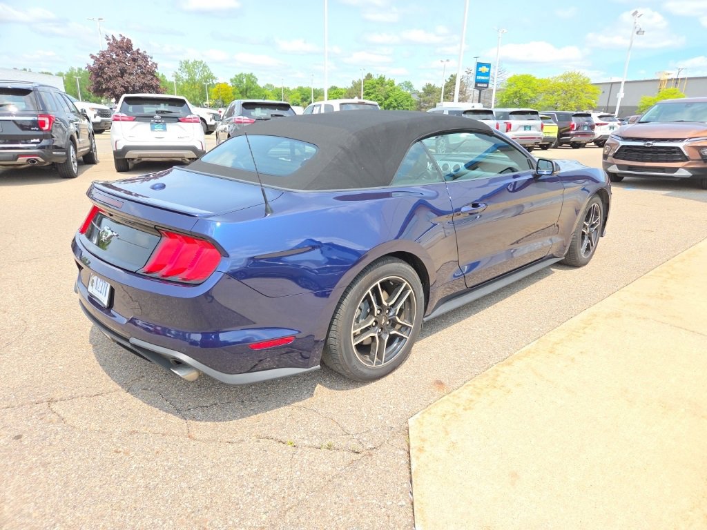 Used 2020 Ford Mustang EcoBoost Premium with VIN 1FATP8UHXL5135006 for sale in Lansing, MI
