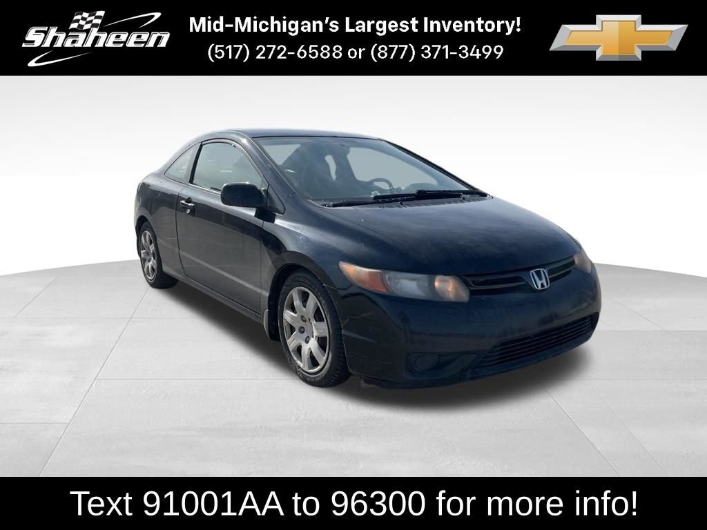 Used 2008 Honda Civic LX Coupe