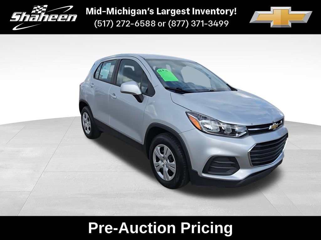 Used 2017 Chevrolet Trax LS with VIN 3GNCJKSB2HL218547 for sale in Lansing, MI