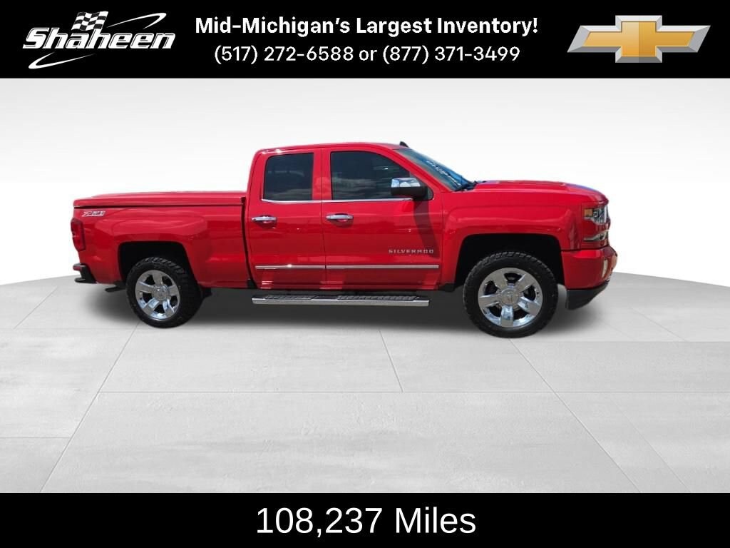 Used 2017 Chevrolet Silverado 1500 LTZ Truck Double Cab