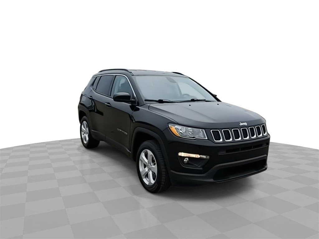 Used 2021 Jeep Compass Latitude with VIN 3C4NJDBB3MT503104 for sale in Lansing, MI