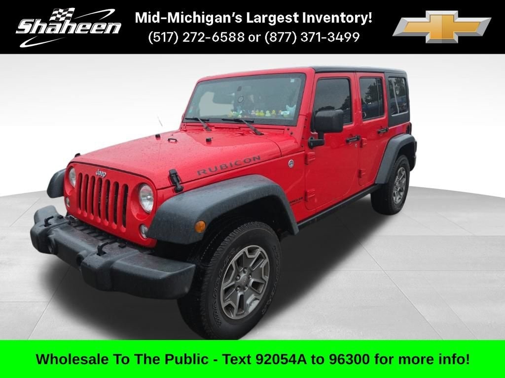 Used 2016 Jeep Wrangler Unlimited Rubicon SUV