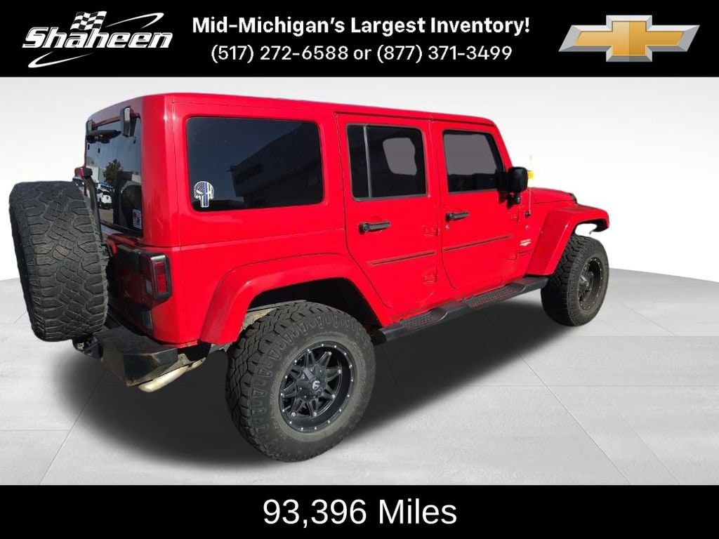 Used 2015 Jeep Wrangler Unlimited Sahara SUV