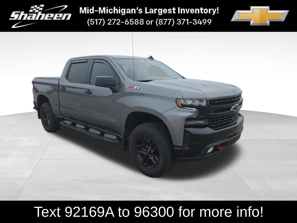 Used 2021 Chevrolet Silverado 1500 LT Trail Boss Truck Crew Cab