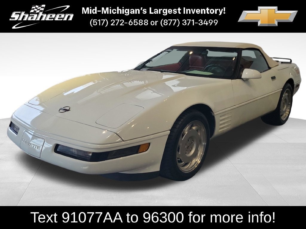 Used 1991 Chevrolet Corvette 2dr Convertible