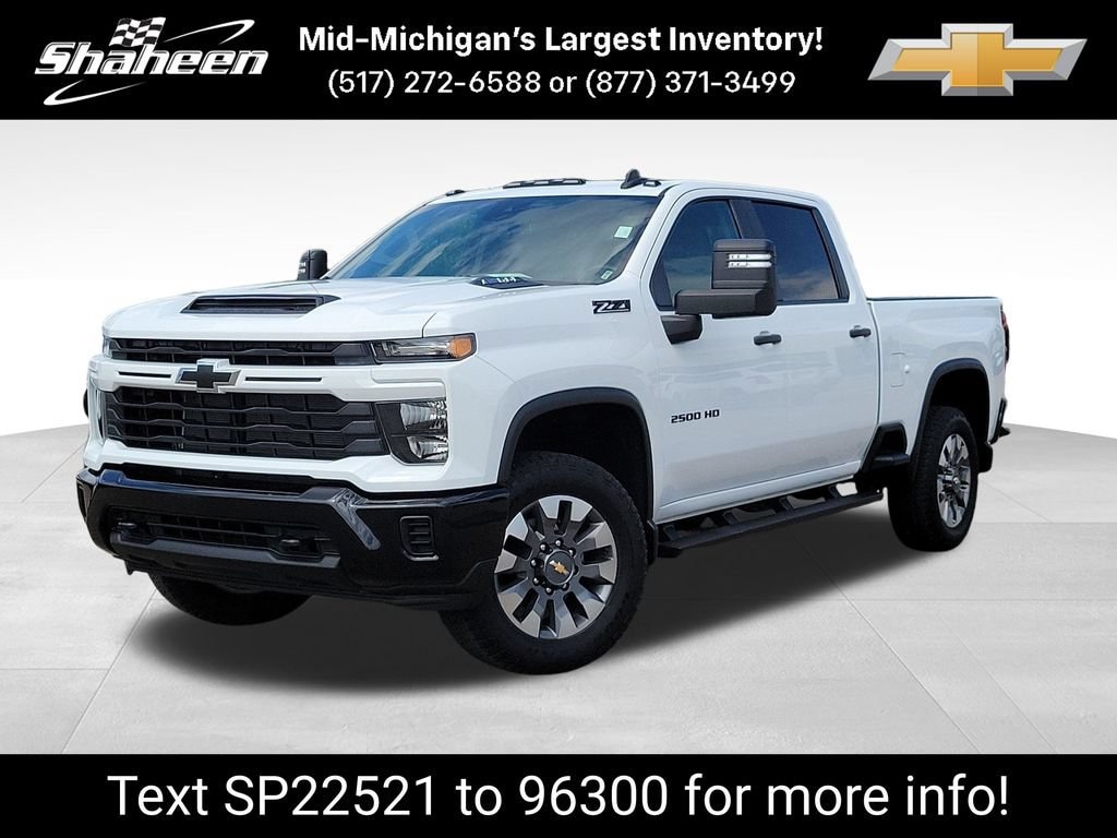 Used 2024 Chevrolet Silverado 2500 HD Custom Truck Crew Cab