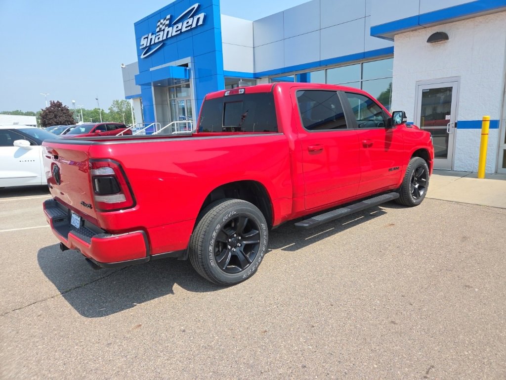 Used 2021 RAM Ram 1500 Pickup Big Horn/Lone Star with VIN 1C6SRFFT8MN650911 for sale in Lansing, MI