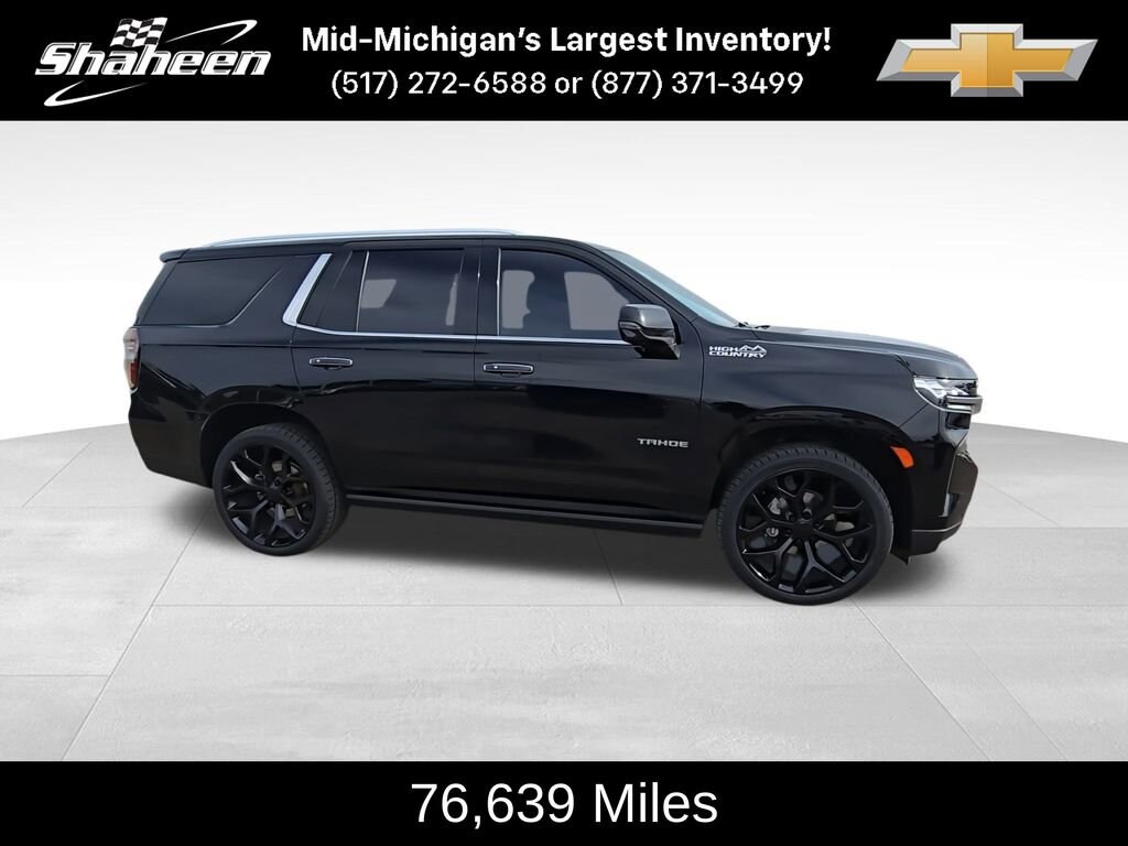 Used 2022 Chevrolet Tahoe High Country SUV