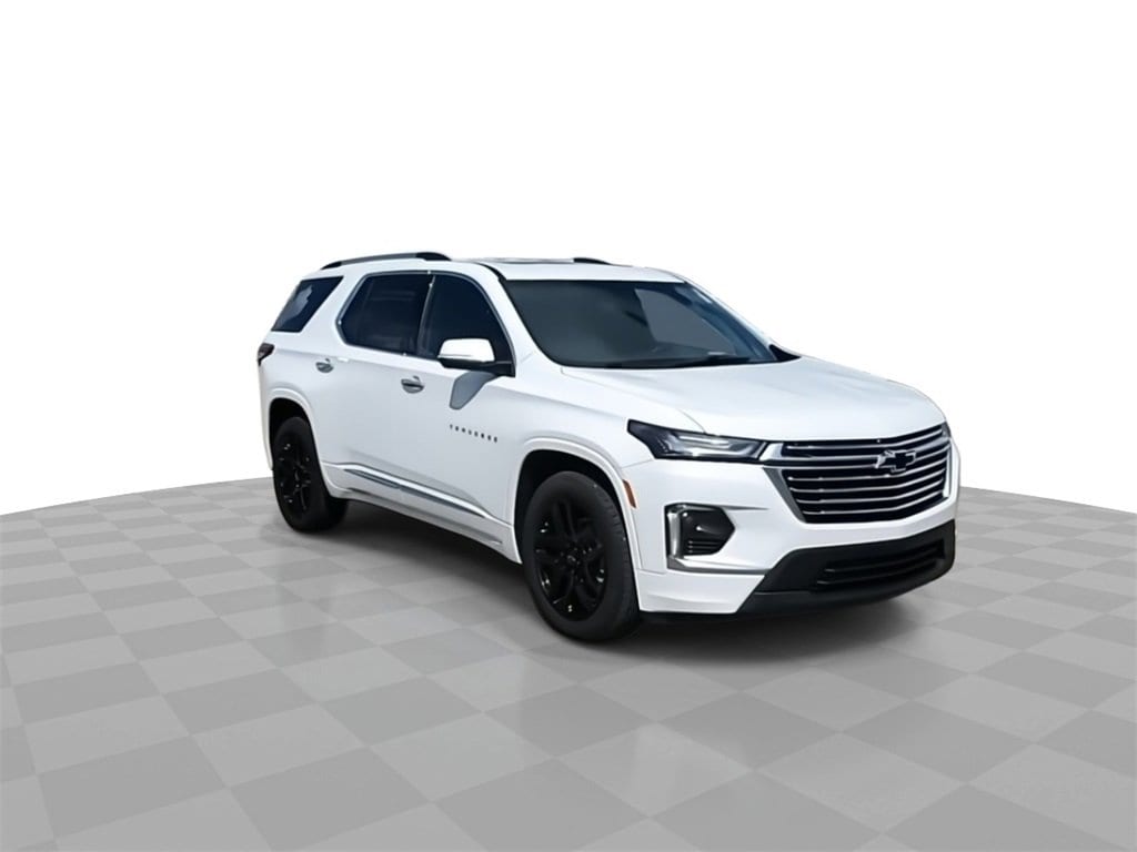 Used 2023 Chevrolet Traverse Premier with VIN 1GNEVKKW9PJ114577 for sale in Lansing, MI