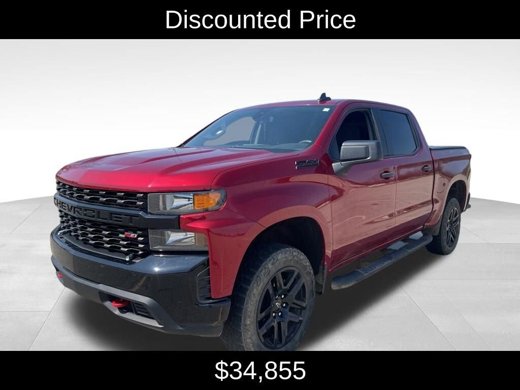 Used 2021 Chevrolet Silverado 1500 Custom Trail Boss Truck