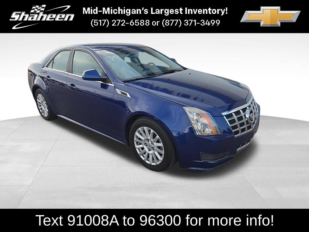 Used 2013 CADILLAC CTS Luxury Sedan