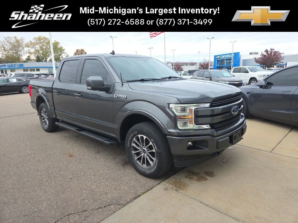 Used 2019 Ford F-150 Lariat Truck SuperCrew Cab