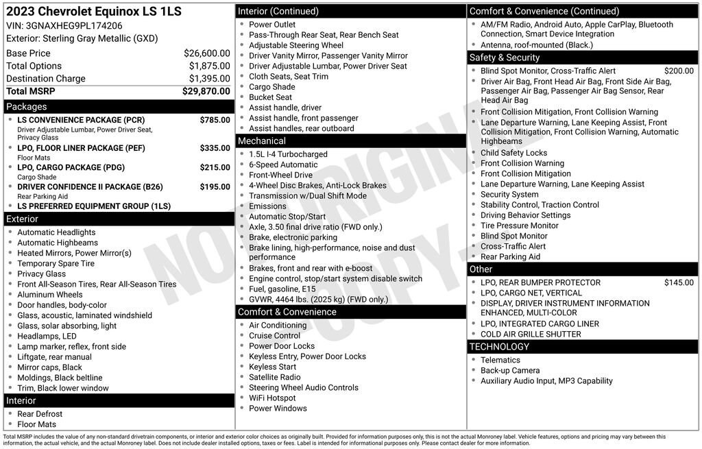 2023 Chevrolet Equinox LS - Photo 11