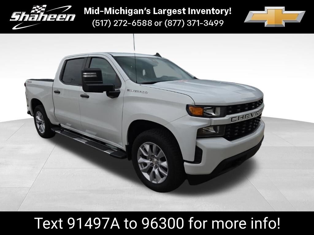 Used 2021 Chevrolet Silverado 1500 Custom Truck