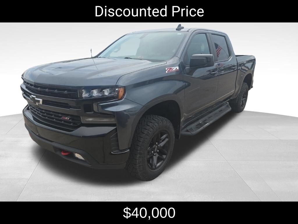 Used 2021 Chevrolet Silverado 1500 LT Trail Boss Truck Crew Cab
