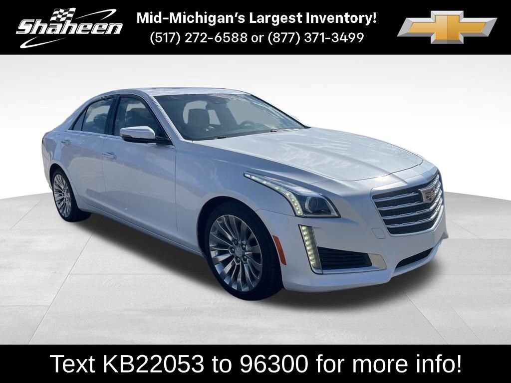 Used 2017 CADILLAC CTS Luxury AWD Sedan