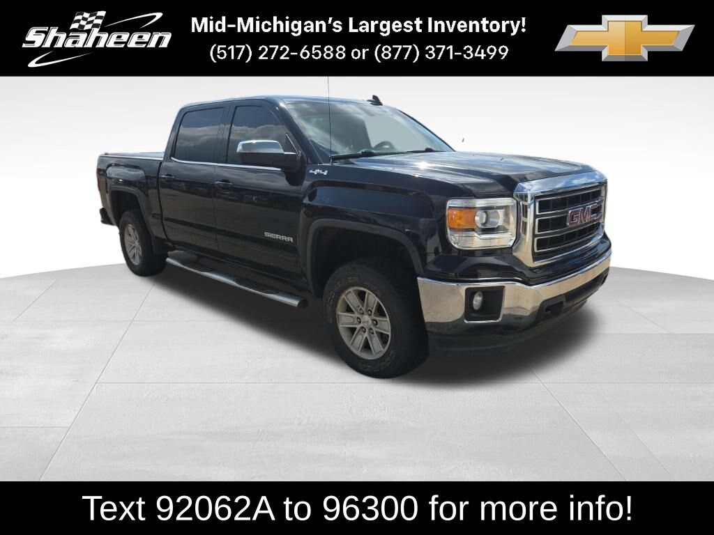 Used 2015 GMC Sierra 1500 SLE Truck Crew Cab