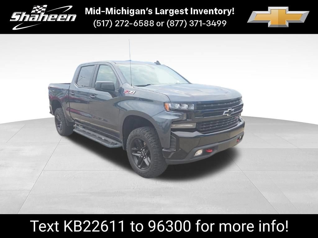 Used 2021 Chevrolet Silverado 1500 LT Trail Boss Truck Crew Cab