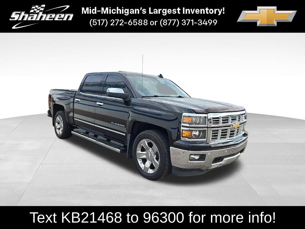 Used 2015 Chevrolet Silverado 1500 LTZ Truck Crew Cab
