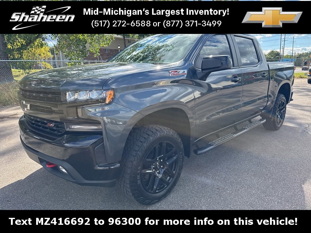 Used 2021 Chevrolet Silverado 1500 LT Trail Boss Truck Crew Cab