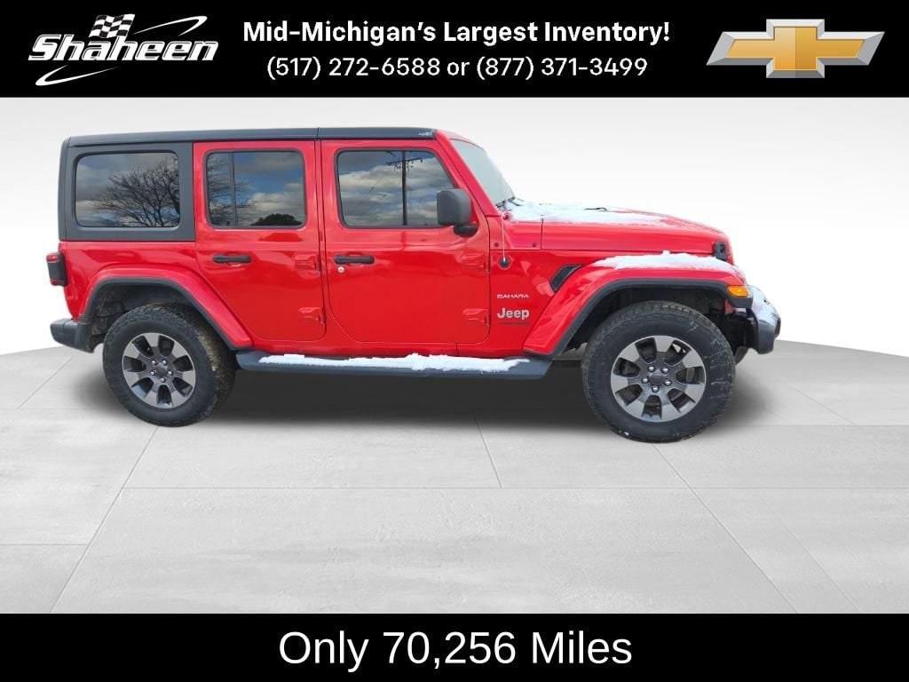 Used 2020 Jeep Wrangler Unlimited Sahara SUV