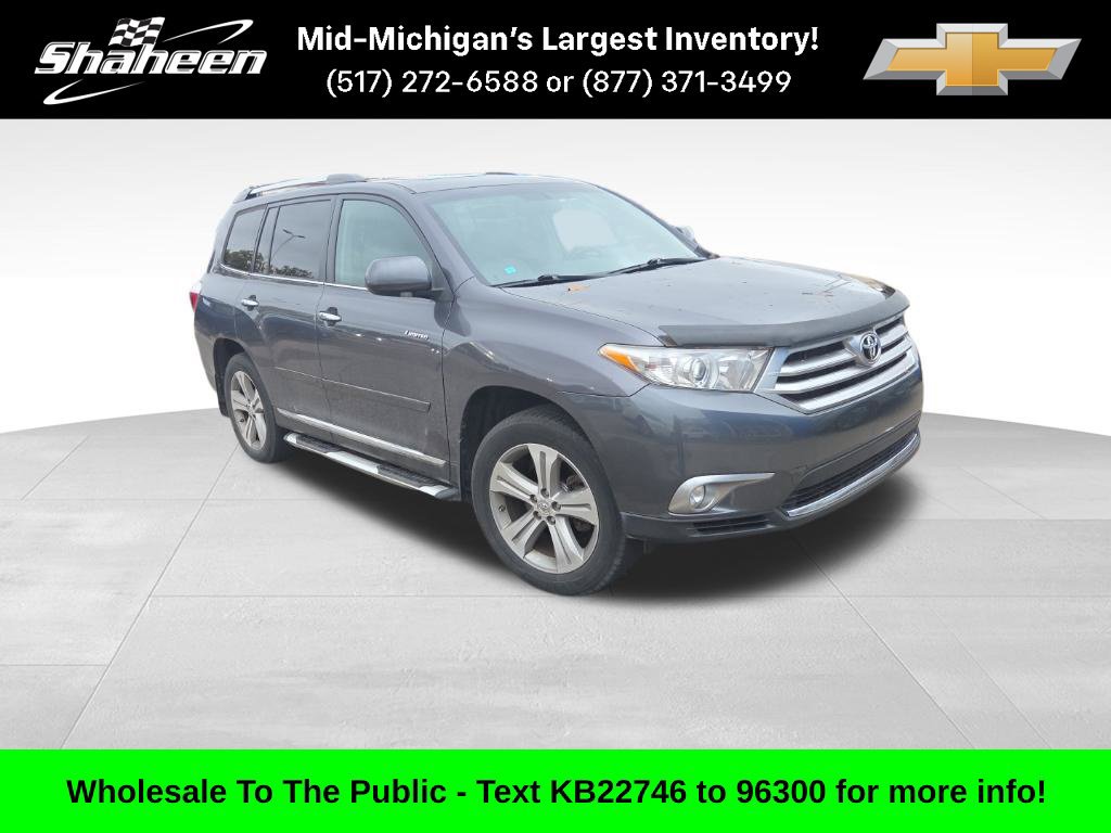 Used 2012 Toyota Highlander Limited V6 SUV